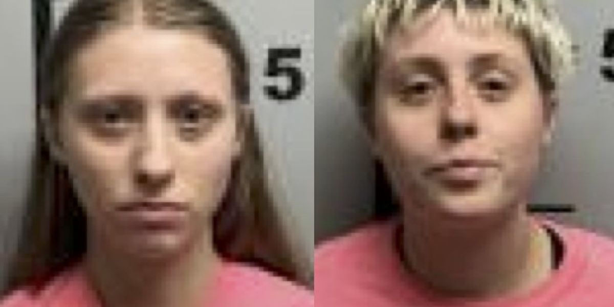 Video captures two women laughing as they damage Charlie Kirk memorial — they are now in jail.