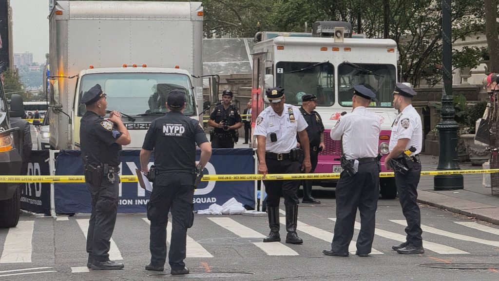 Visitor dies, husband said to be hurt in NYC hit-and-run