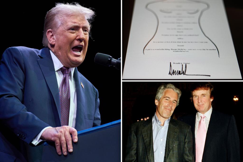 WH expresses frustration over Epstein's birthday book reportedly containing messages from Trump, Clinton, and other prominent figures.