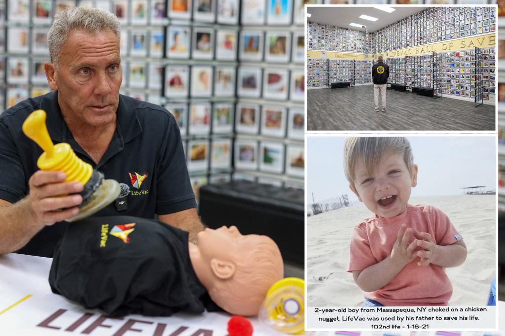 Wall of Saves highlights almost 5,000 choking victims rescued by innovative device