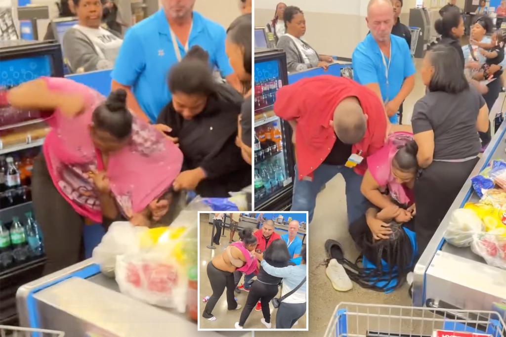 Walmart worker in Indiana attacked by group of women in troubling viral video