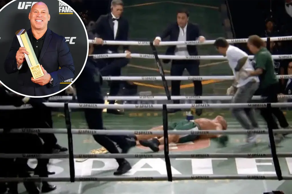 Wanderlei Silva knocked out in chaotic boxing matchup after the fight