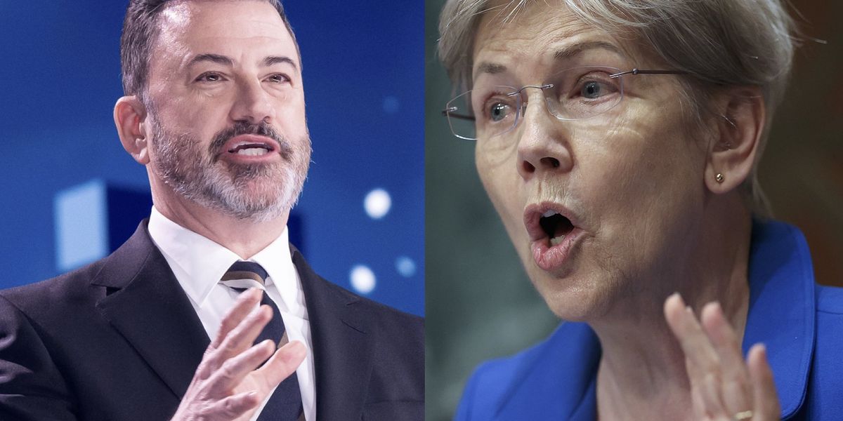 Warren faces ongoing criticism for her unusual reaction to the Kimmel issue.
