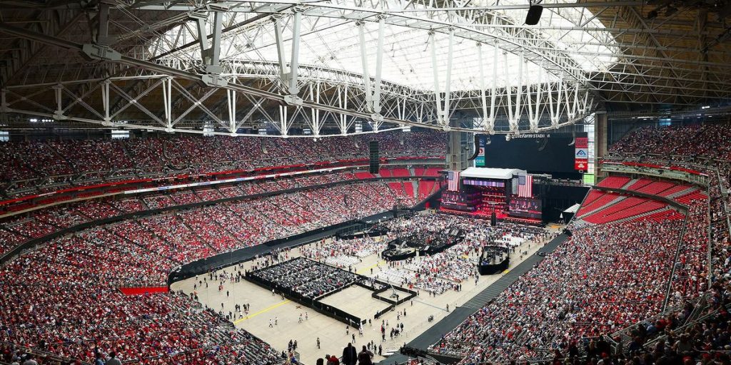 Was Charlie Kirk’s memorial service the biggest altar call ever?