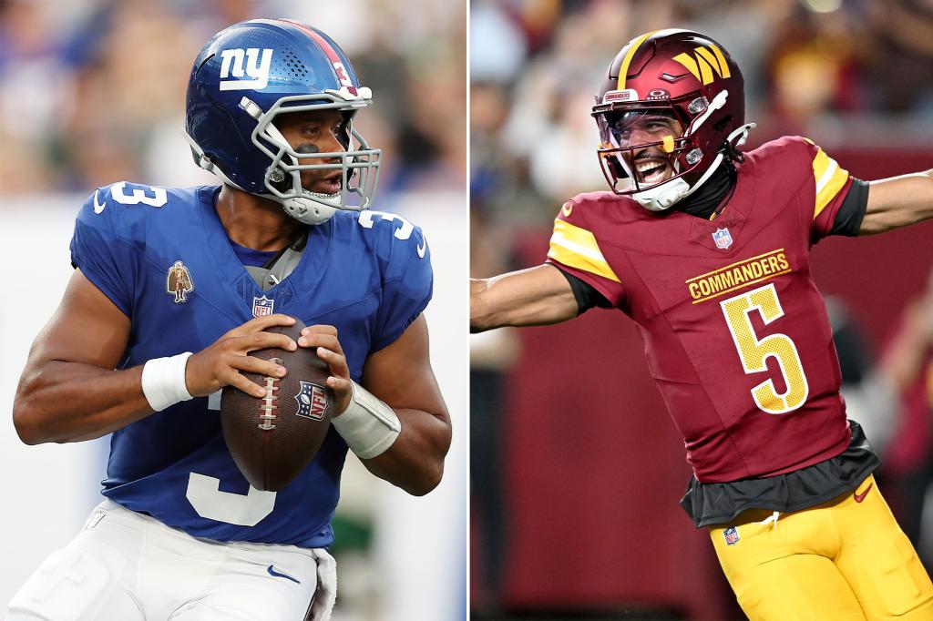 Ways to watch Giants vs. Commanders live at no cost in NFL Week 1