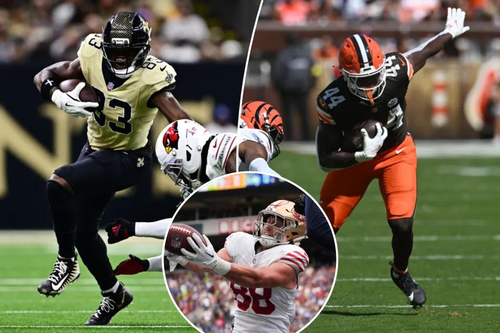 Where to look for tight ends after a Week 1 that raised concerns