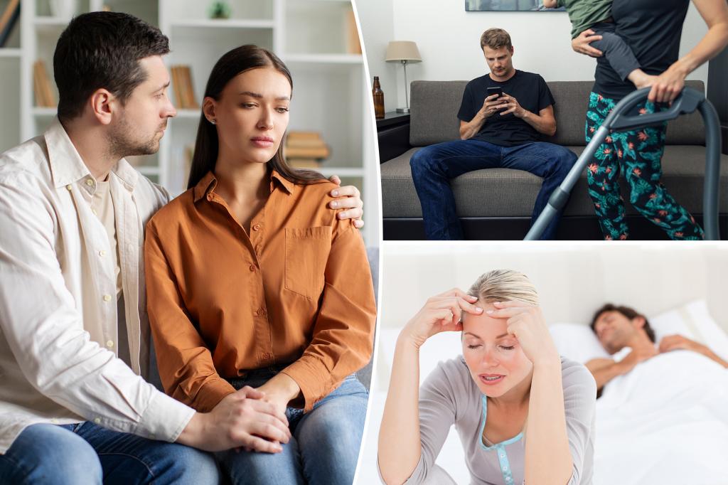 Wife wishes her husband would cheat instead of facing his mid-life crisis.