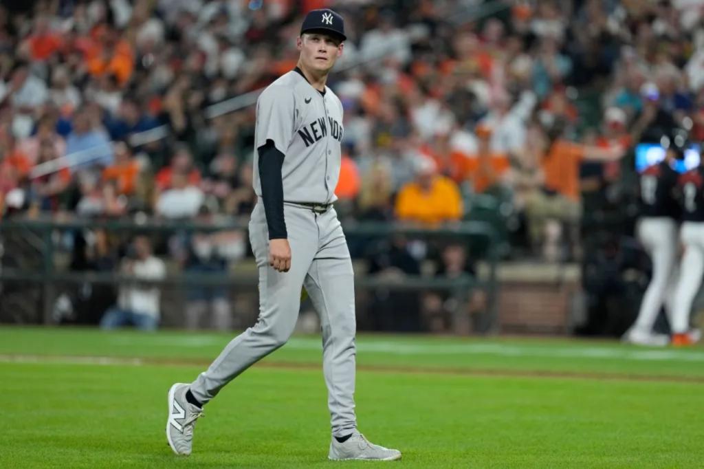 Will Warren's strong beginning for the Yankees spoiled by a disappointing mistake