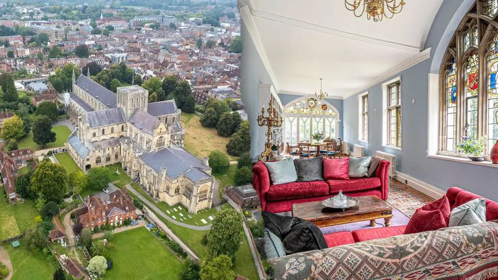 Winchester Cathedral makes its historic medieval deanery available for holiday rentals