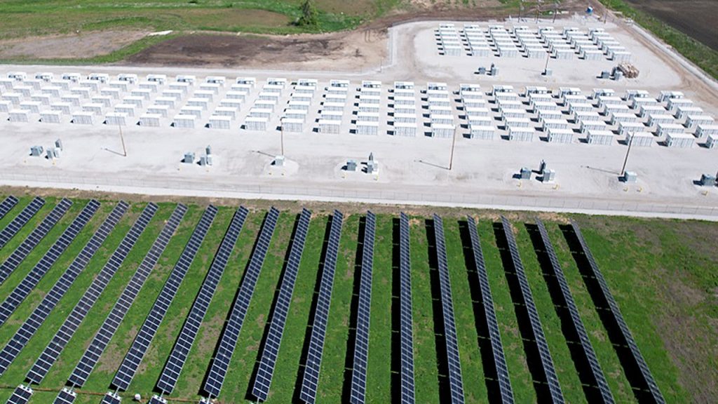 Wisconsin solar and battery facility saves energy when it's cloudy.