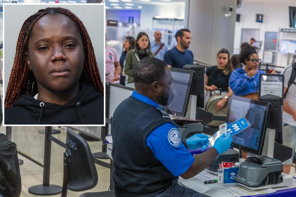 Woman grabs 4-year-old at Miami airport and wraps her legs around the child