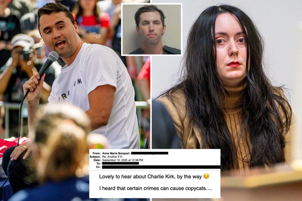 Woman who criticized NYC lesbian bar supports Kirk's death, suggests potential 'copycat' in numerous emails sent shortly after being ordered into a mental health program.