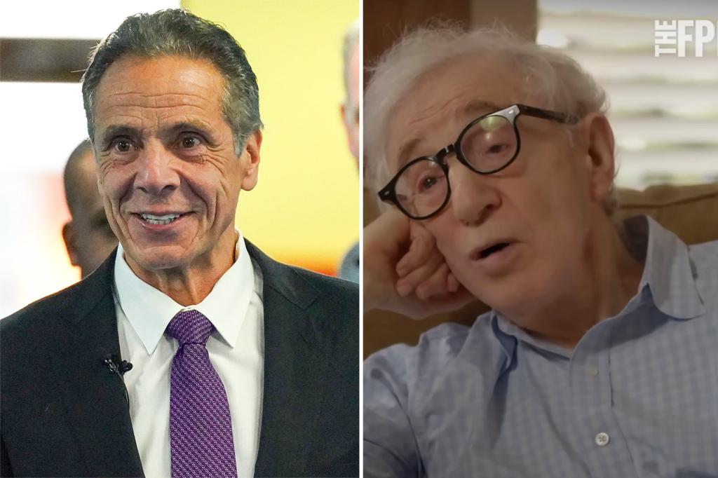 Woody Allen praises Andrew Cuomo and supports him against Zohran Mamdani for NYC mayor.