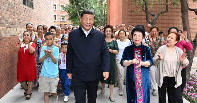 Xi Jinping Tours Area Affected by Uyghur Genocide to Commemorate Victory