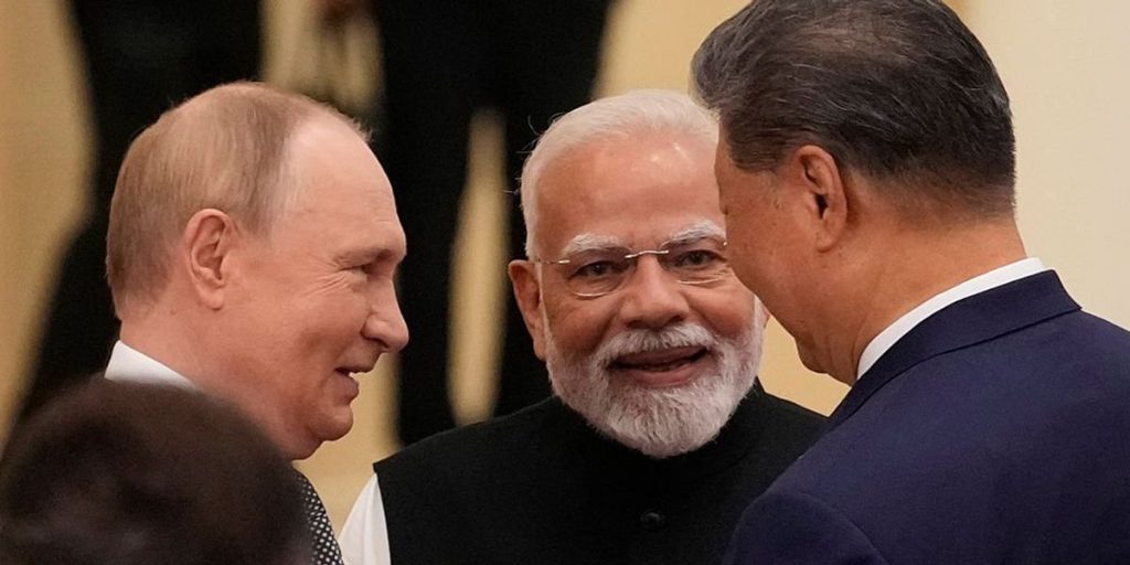 Xi, Putin, and Modi indicate the conclusion of the West's dominant global structure