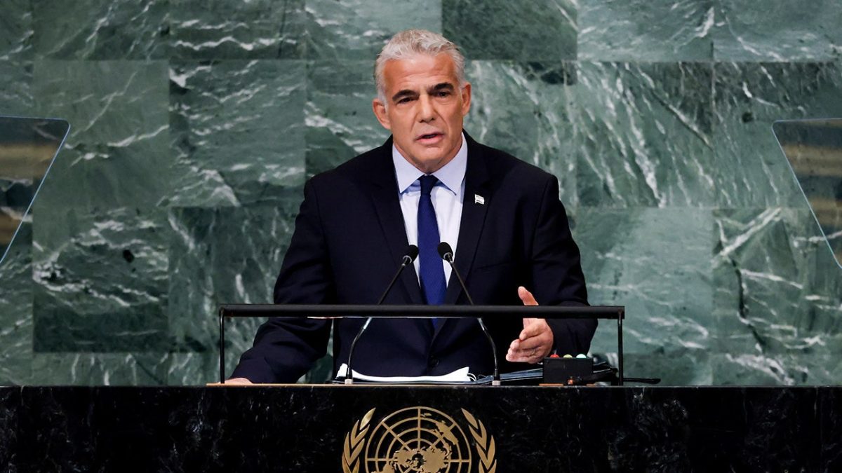 Yair Lapid, former Prime Minister of Israel, calls for a UN-like coalition of democratic nations.