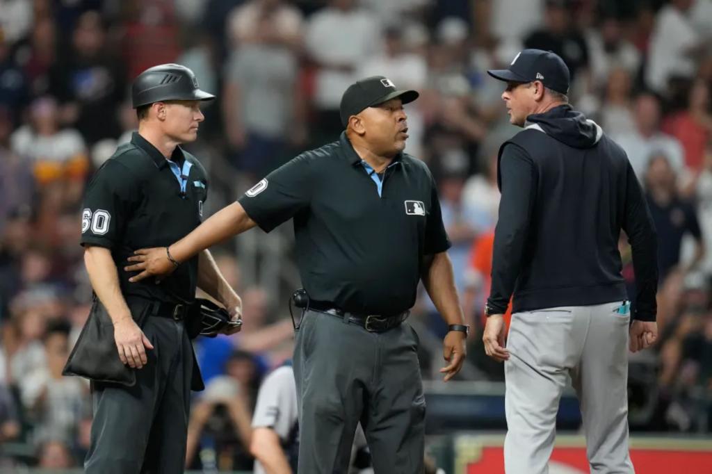 Yankees are upset about questionable decisions in tough defeat to Astros