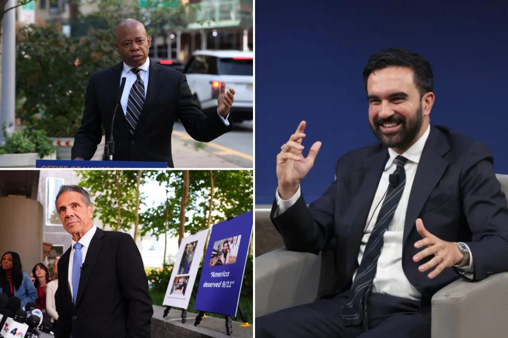 Zohran Mamdani ahead of Andrew Cuomo by 15 points in four-way NYC mayoral race: poll