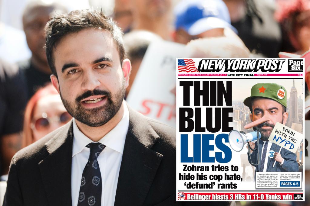 Zohran Mamdani gives a confusing explanation of how he intends to address his previous anti-police comments.