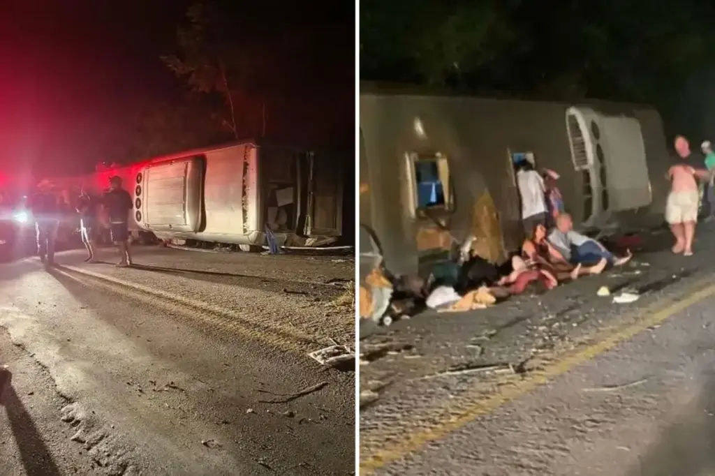 17 fatalities reported in bus accident in northeastern Brazil