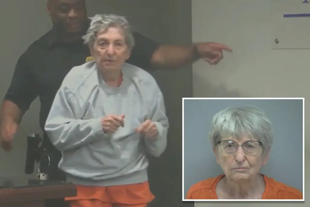 82-year-old woman charged with fatally shooting her husband at a nursing home in South Carolina