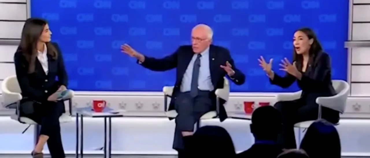 AOC and Bernie Sanders Get Upset When Asked About Her Potential Primary Challenge Against Chuck Schumer