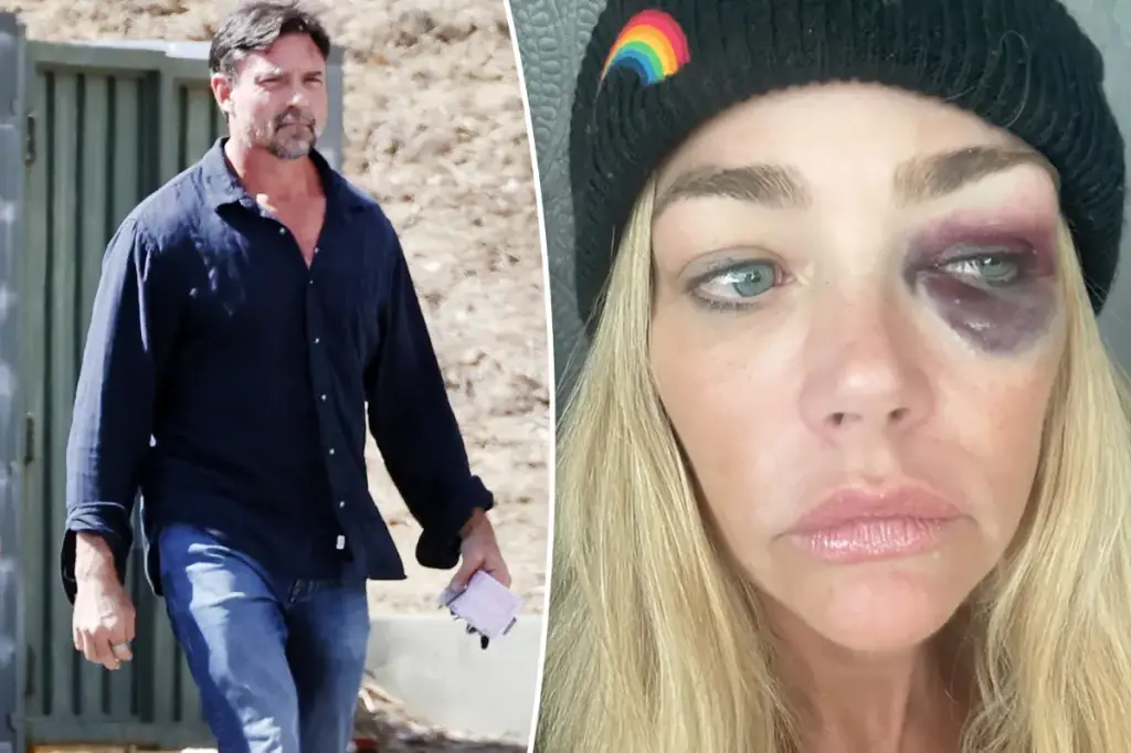 Aaron Phypers claimed to have threatened his cousin for speaking out about Denise Richards' supposed abuse.