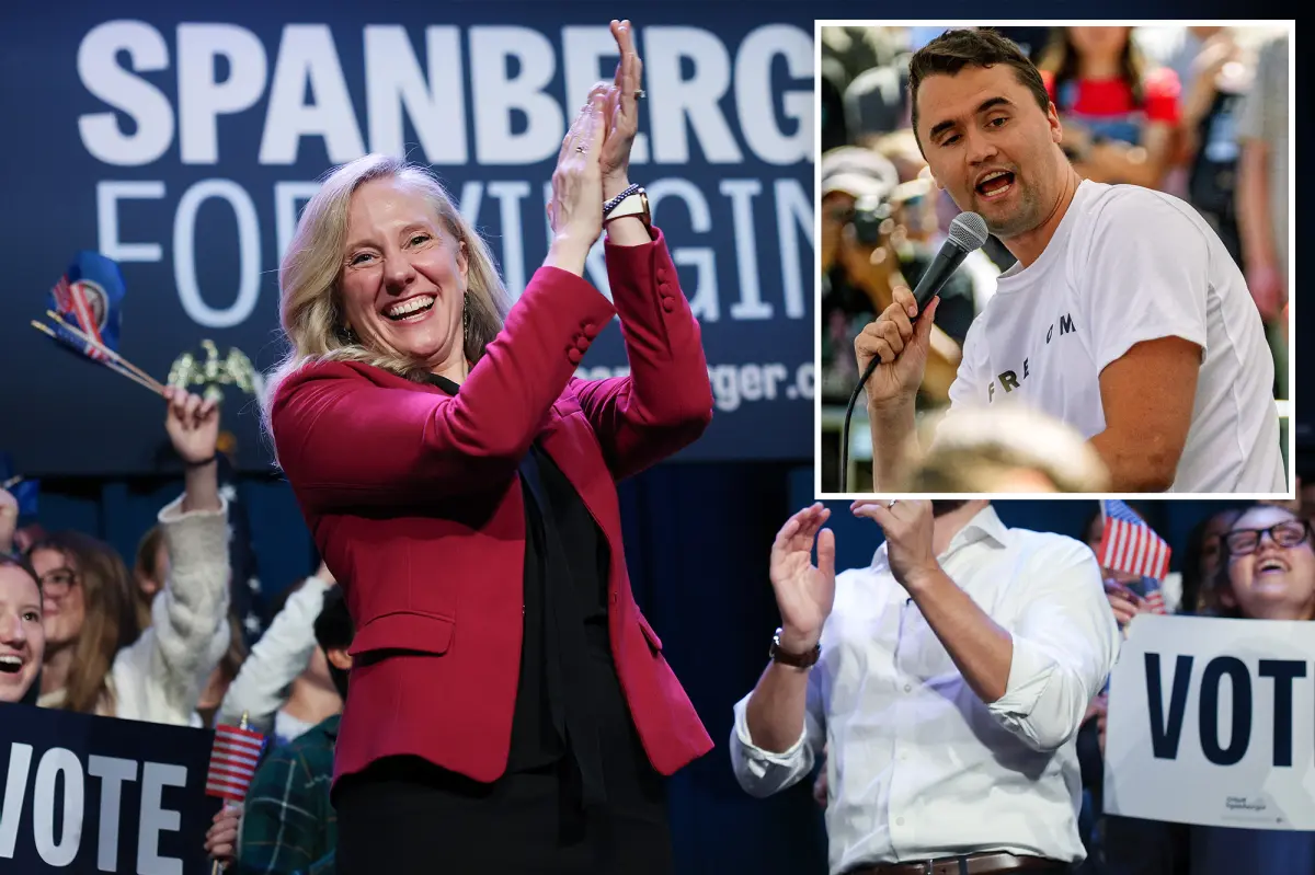 Abigail Spanberger's organizer mockingly reacted to Charlie Kirk's death question.