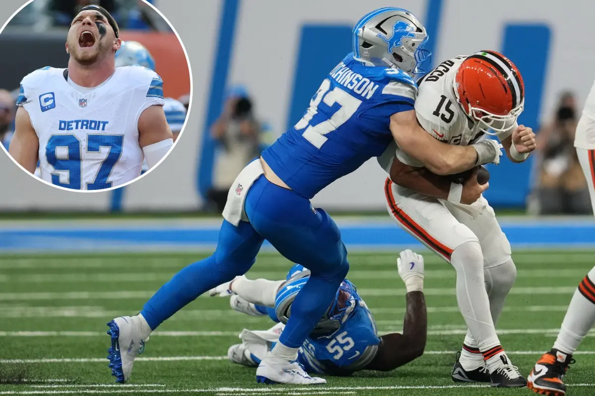 Aidan Hutchinson signs a historic $180 million deal with the Lions