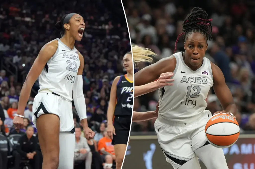 A'ja Wilson guides the Aces to their third WNBA Finals victory in four years.