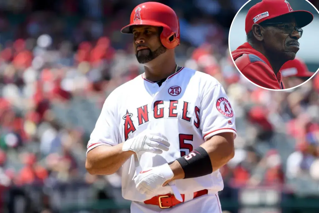 Albert Pujols is still the Angels' preferred option for their manager search.