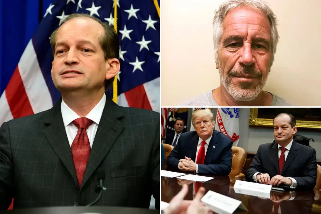 Alex Acosta said that prosecuting Jeffrey Epstein would have been uncertain because not enough victims were willing to cooperate.