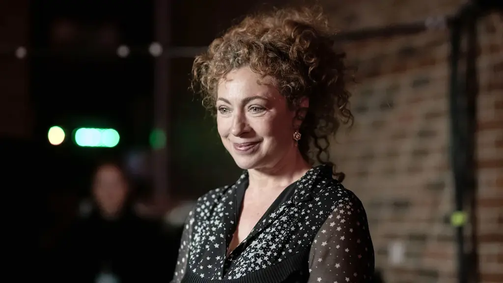 Alex Kingston overlooked early signs of cancer until she fainted during a performance.