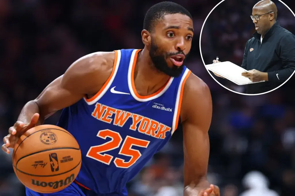 All set for the next phase in Mikal Bridges' ascent with the Knicks