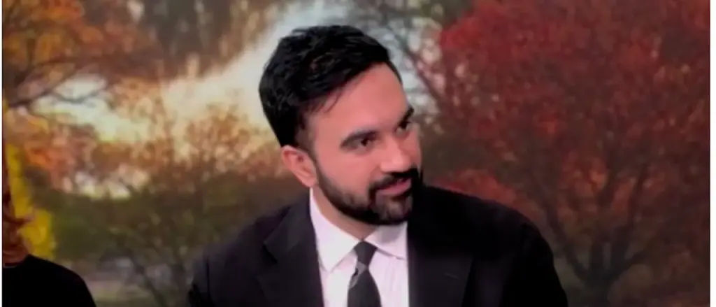 Alyssa Farah Griffin from 'The View' challenges Zohran Mamdani on his comments against the police.