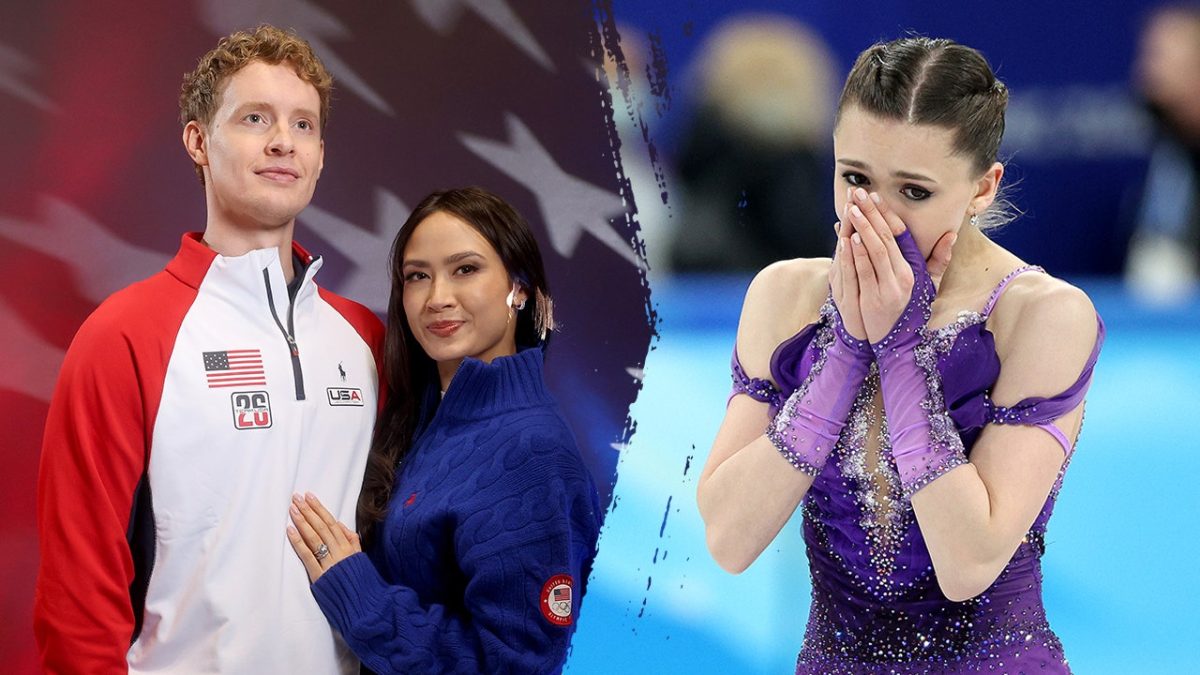 American Olympians reach out to discredited Russian rival