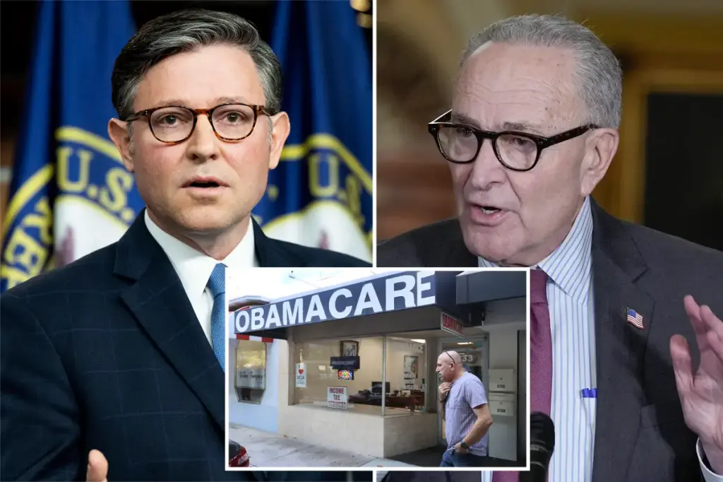 An increasing number of voters in key districts hold Democrats responsible for the shutdown and seek a solution for Obamacare, according to a survey.