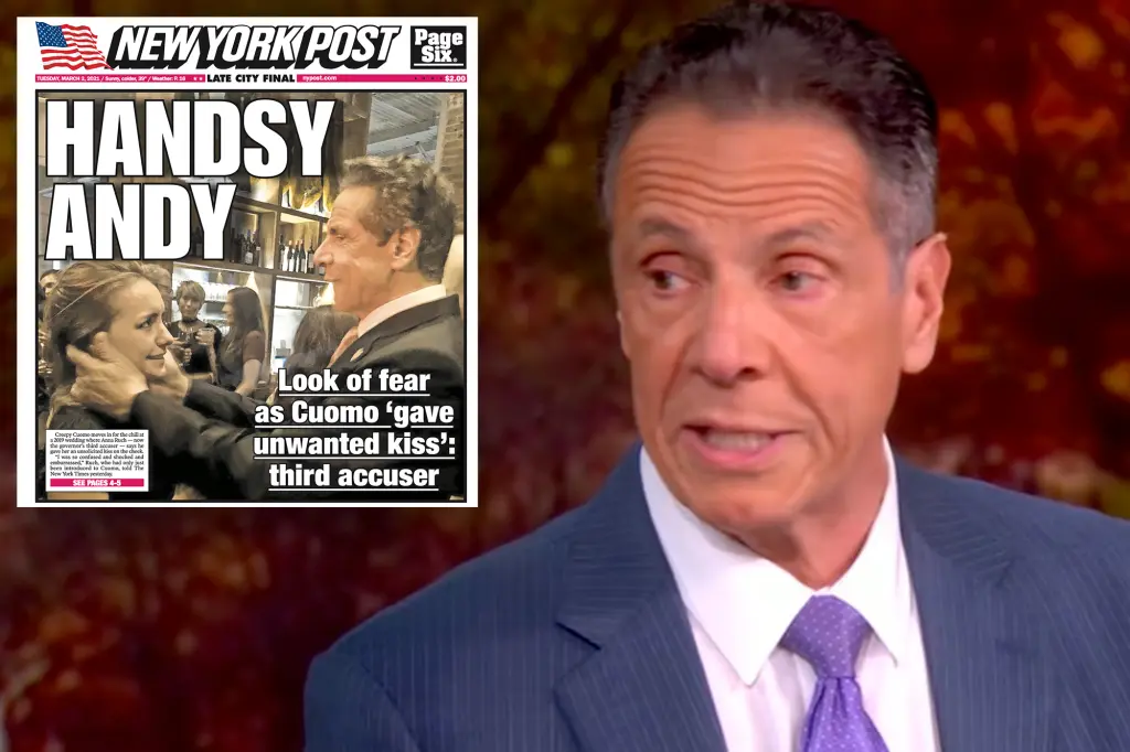 Andrew Cuomo says he won't kiss people on the cheek unless they are the ones to start it.
