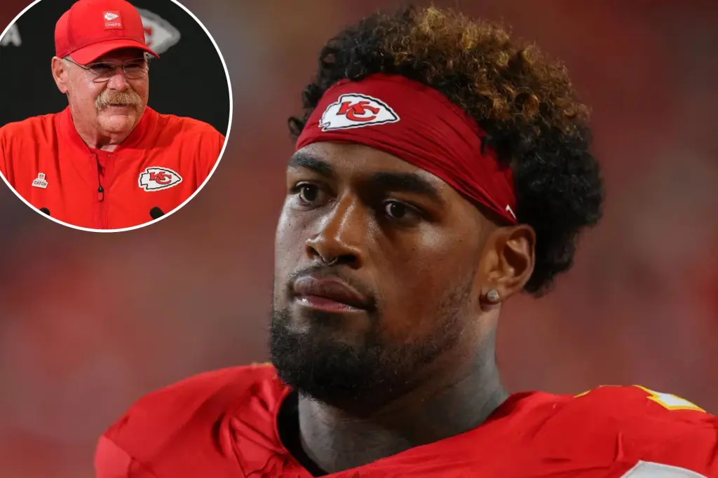 Andy Reid hints at the situation with Chiefs rookie Josh Simmons