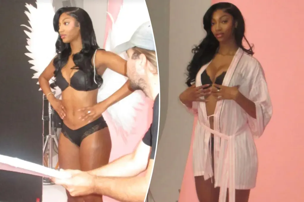 Angel Reese revealed as a Victoria's Secret runway model in enticing video