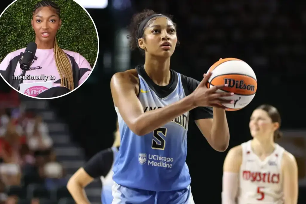 Angel Reese speaks openly about her 'really scary' connection with the media.