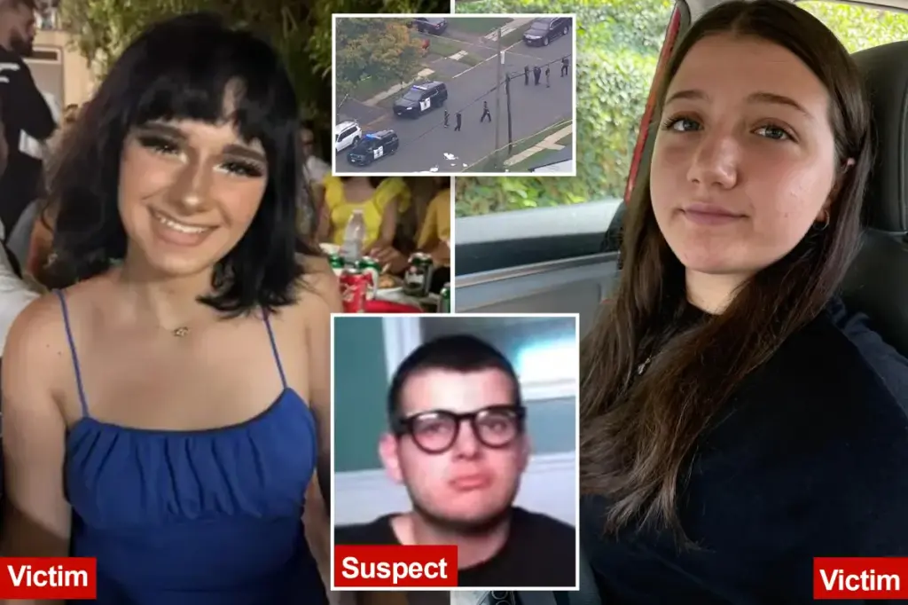 Anxious 911 callers describe the turmoil following the fatal accident involving teen girls in Cranford, NJ.