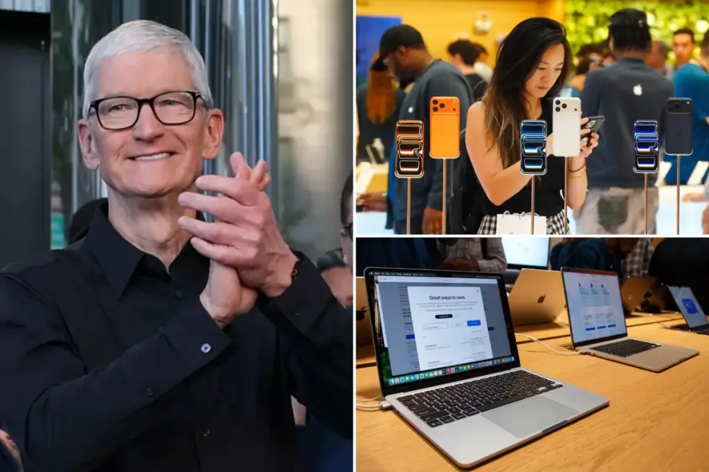 Apple sales exceed $100 billion even though iPhone predictions were off.