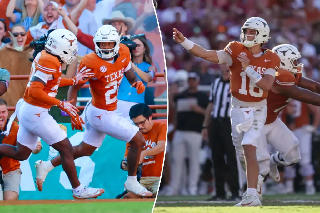 Arch Manning and Texas secure important victory against Oklahoma in Red River Rivalry