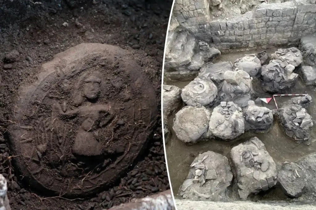 Archaeologists discover 1,200-year-old bread featuring an image of Jesus Christ