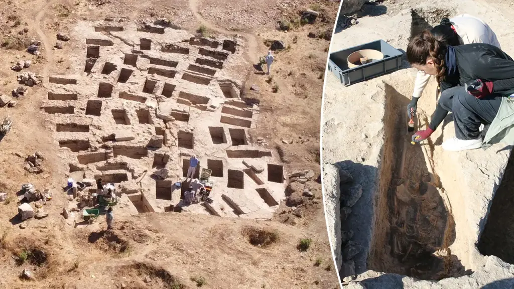 Archaeologists discover ancient tombs from 2,200 years ago in Colossae, Turkey