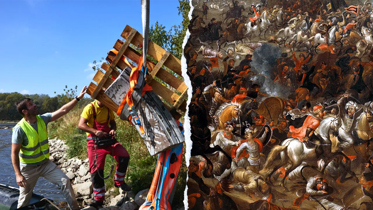 Artifacts from a royal palace found in Poland's Vistula River after hundreds of years