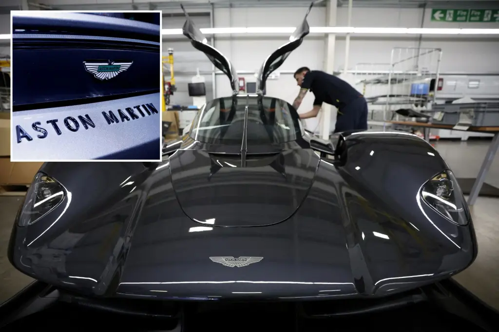 Aston Martin's stock drops 10% as the luxury carmaker cautions that tariffs and low demand will impact profits.