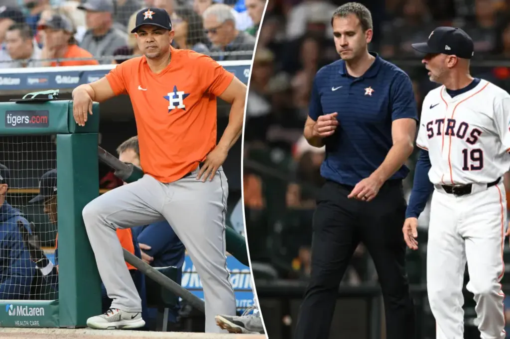Astros implement significant coaching staff changes after failing to reach the playoffs.
