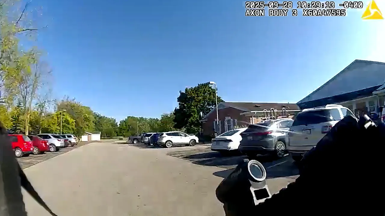 Authorities share body camera footage from fatal church shooting in Michigan